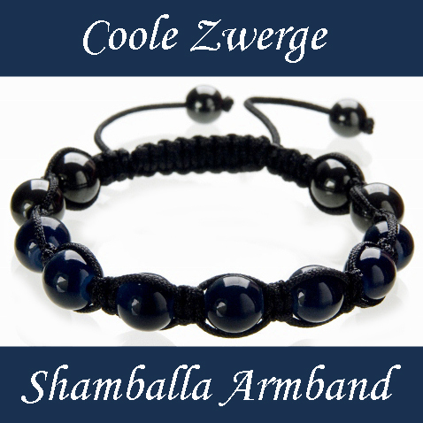 Shamballa Armband blau
