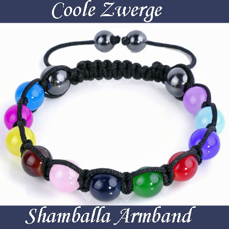 Shamballa Armband bunt