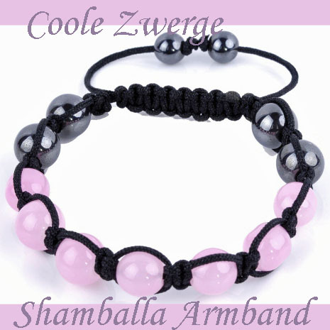 Shamballa Armband UNI rosa
